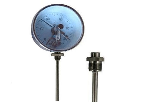 WSSX-471可動外螺紋萬向抽芯式電接點(diǎn)雙金屬溫度計(jì)